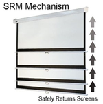 Elite SRM screen slow to retract